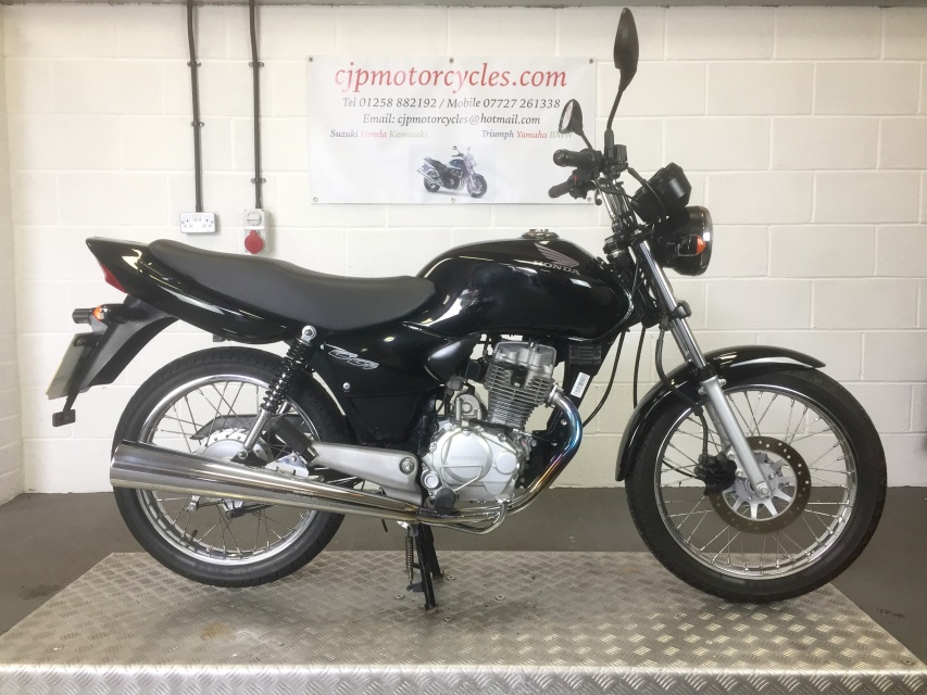  Honda Cg125-7 Black