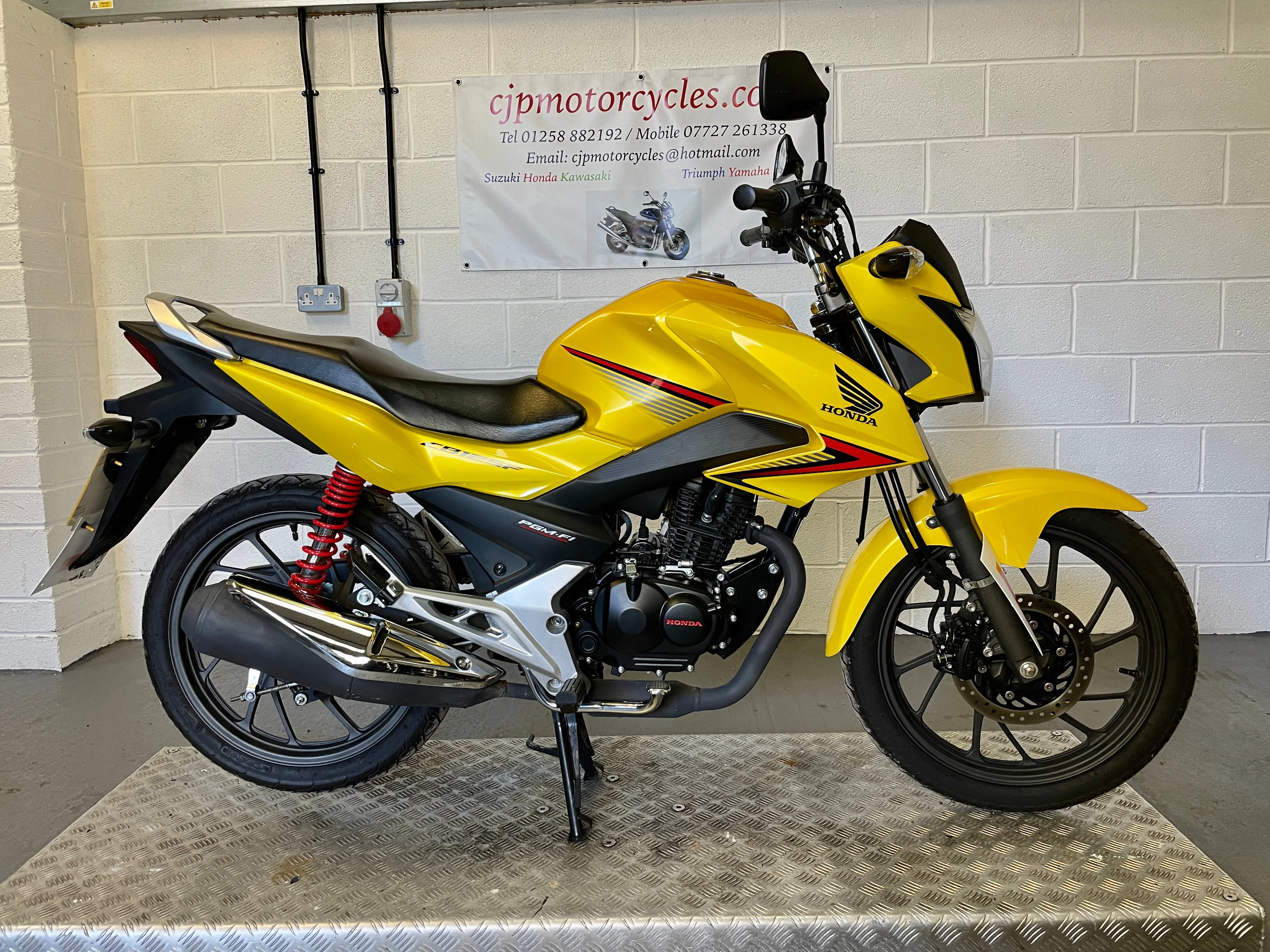 2020 Honda Cbf125 Glr125