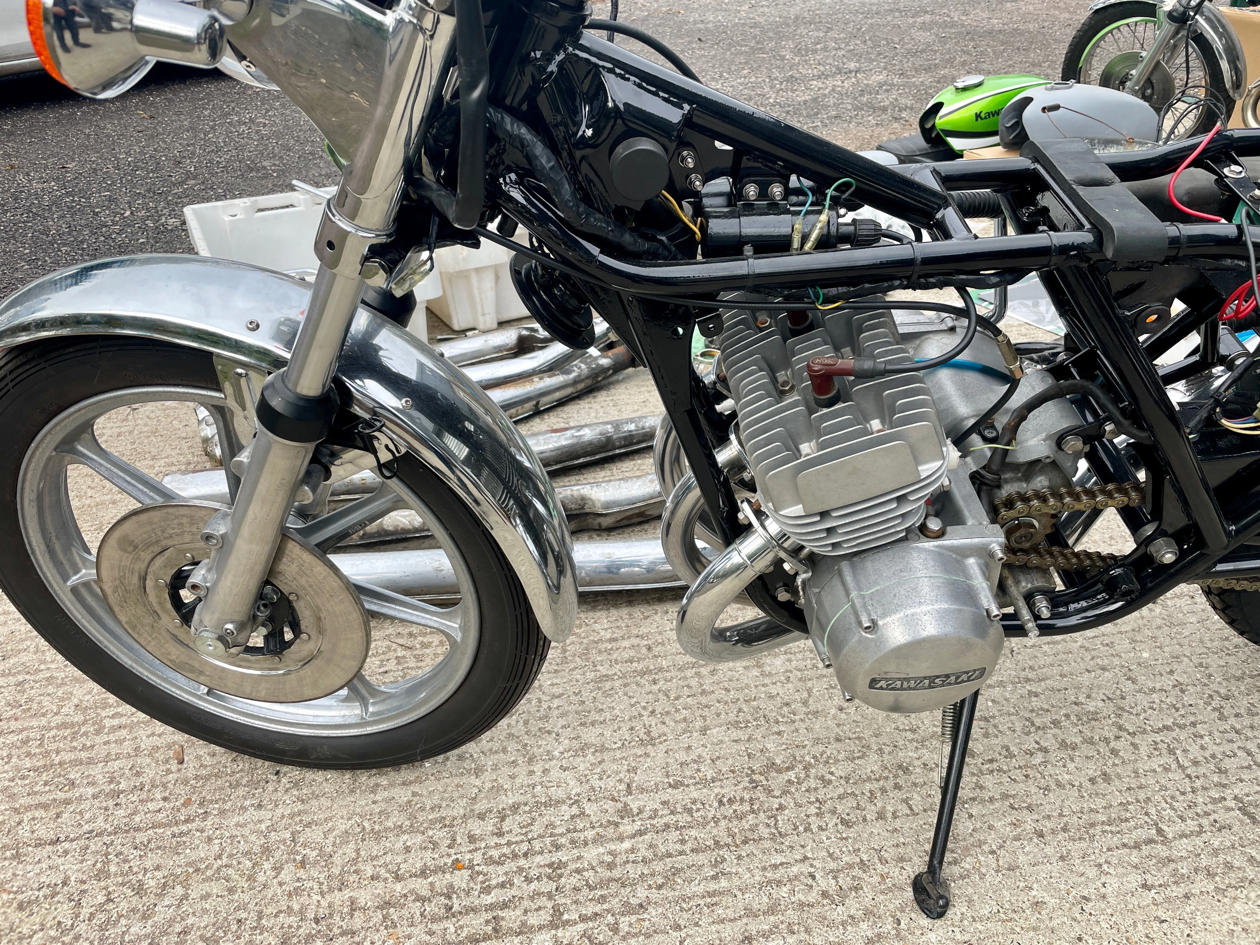 1980 Kawasaki 1980 Kh250 And A 1976 Kh400 Project Bikes