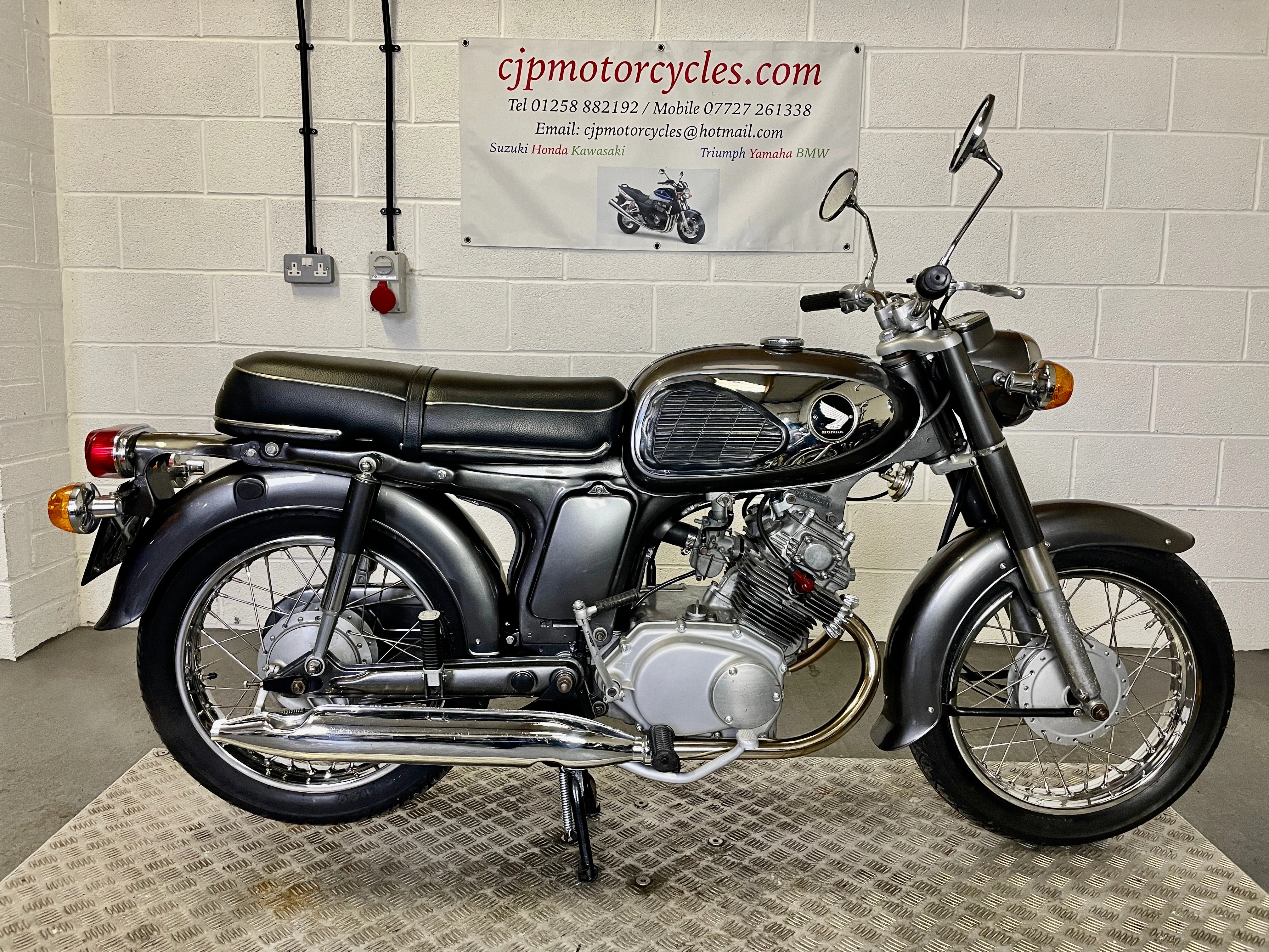 1967 Honda Cd175-a5 Sloper